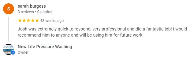 Josh was extremely quick to respond, very professional and did a fantastic job! I would recommend him to anyone and will be using him for future work. - Sarah_Burgess